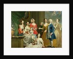 The Family of Eldred Lancelot-Lee, 1736 by Joseph Highmore