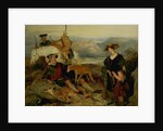 Deer Stalking in the Highlands, showing the Duchess of Bedford, the Duke of Gordon and Lord Alexander Russell by Edwin Landseer