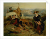 Deer Stalking in the Highlands, showing the Duchess of Bedford, the Duke of Gordon and Lord Alexander Russell by Edwin Landseer