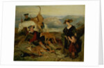 Deer Stalking in the Highlands, showing the Duchess of Bedford, the Duke of Gordon and Lord Alexander Russell by Edwin Landseer