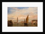 On the Grand Canal in Venice, 1851 by Edward William Cooke