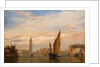 On the Grand Canal in Venice, 1851 by Edward William Cooke