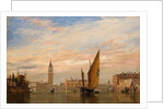 On the Grand Canal in Venice, 1851 by Edward William Cooke
