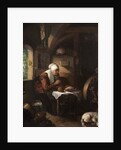 Grace Before Meat by Gerrit or Gerard Dou