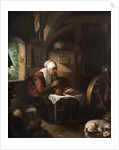 Grace Before Meat by Gerrit or Gerard Dou