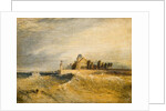 Coast Scene with Pier by Henry Dawson