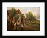 An Old Mill near Worcester, 1880 by Benjamin Williams Leader