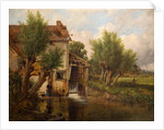 An Old Mill near Worcester, 1880 by Benjamin Williams Leader