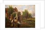 An Old Mill near Worcester, 1880 by Benjamin Williams Leader