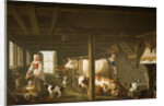 Milking in Winter by Jan van Gool