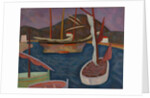 Boats in a Harbour 1915 by Roger Eliot Fry