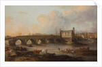 Wakefield Bridge and Chantry Chapel, 1793 by Philip Reinagle