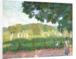 The Cricket Match, 1909 by Spencer Frederick Gore