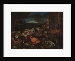 Building the Ark by Francesco Bassano