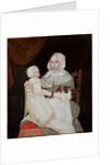Mrs Elizabeth Freake and Baby Mary, c.1671-74 by American School