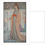 Sketch for Rose and Silver: La Princesse du Pays de la Porcelaine, 1863-64 by James Abbott McNeill Whistler