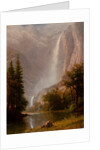 Yosemite Falls, c.1865-70 by Albert Bierstadt
