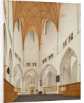 Interior of the Choir of St. Bavo's Church at Haarlem, 1660 by Pieter Jansz Saenredam