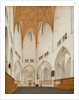 Interior of the Choir of St. Bavo's Church at Haarlem, 1660 by Pieter Jansz Saenredam
