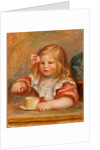Coco Eating his Soup by Pierre Auguste Renoir