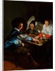 A Game of Tric-Trac, c.1630 by Judith Leyster