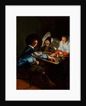 A Game of Tric-Trac, c.1630 by Judith Leyster