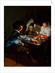 A Game of Tric-Trac, c.1630 by Judith Leyster