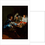 A Game of Tric-Trac, c.1630 by Judith Leyster
