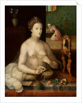 Woman at her Toilette, c.1550-70 by Fontainebleau School