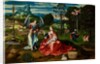 Rest on the Flight into Egypt by Master of Female Half Lengths