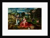 Rest on the Flight into Egypt by Master of Female Half Lengths