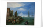Port Scene in Venice, c.1600 by Jan the Elder Brueghel