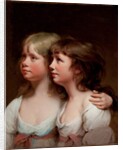 Portrait of Sarah and Ann Haden by Joseph Wright of Derby