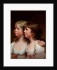 Portrait of Sarah and Ann Haden by Joseph Wright of Derby