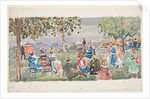 Gloucester Park by Maurice Brazil Prendergast
