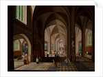Church Interior by Pieter & Francken Frans Neeffs