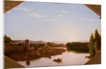 View on the Arno, near Florence, 1837 by Thomas Cole