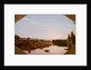 View on the Arno, near Florence, 1837 by Thomas Cole