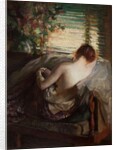 The Venetian Blind by Edmund Charles Tarbell