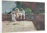 Boys and Kitten, 1873 by Winslow Homer