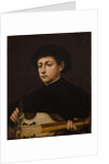 Portrait of a Musician by Giulio Campi