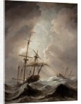 Storm at Sea by Willem van de the Younger Velde
