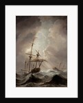 Storm at Sea by Willem van de the Younger Velde