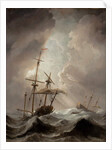 Storm at Sea by Willem van de the Younger Velde