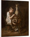 The Spinner by Thomas Cowperthwait Eakins