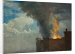 The Conflagration by Albert Bierstadt