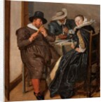 Merry Company with Flutist by Dirck Hals