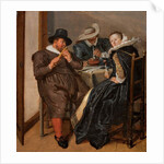 Merry Company with Flutist by Dirck Hals
