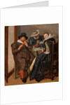 Merry Company with Flutist by Dirck Hals