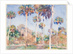 Palms, 1917 by John Singer Sargent